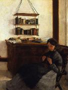Louis Eysen The Artist's Mother France oil painting artist